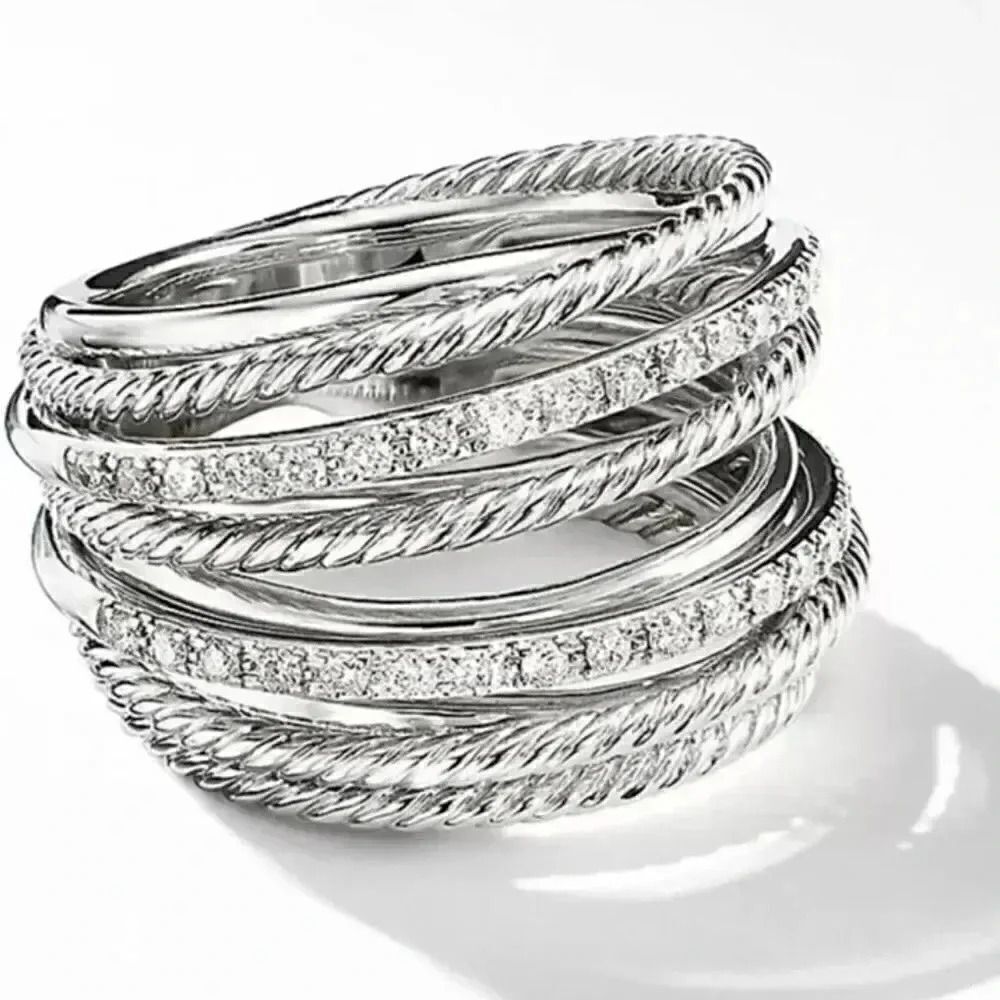 Luxury Wrap Diamond Ring  